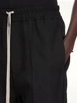 Drawstring Astaires Cropped in Black