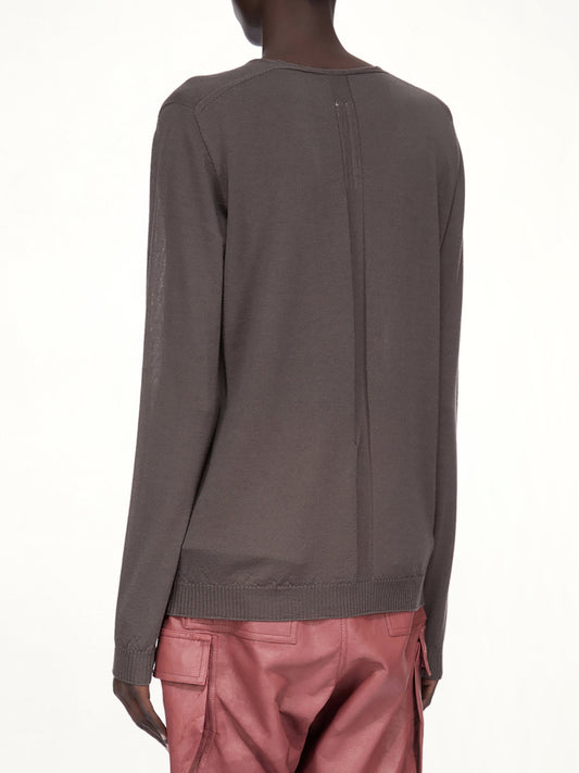 Extreme V Neck Pull in Dark Dust