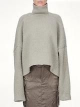 Jumbo Tabard Cropped Top in Dark Pearl