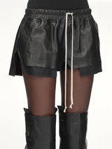Lamb Leather FOG Boxers in Black