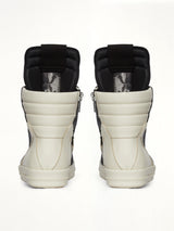 Geobasket Heel Sneaker in Black/Milk