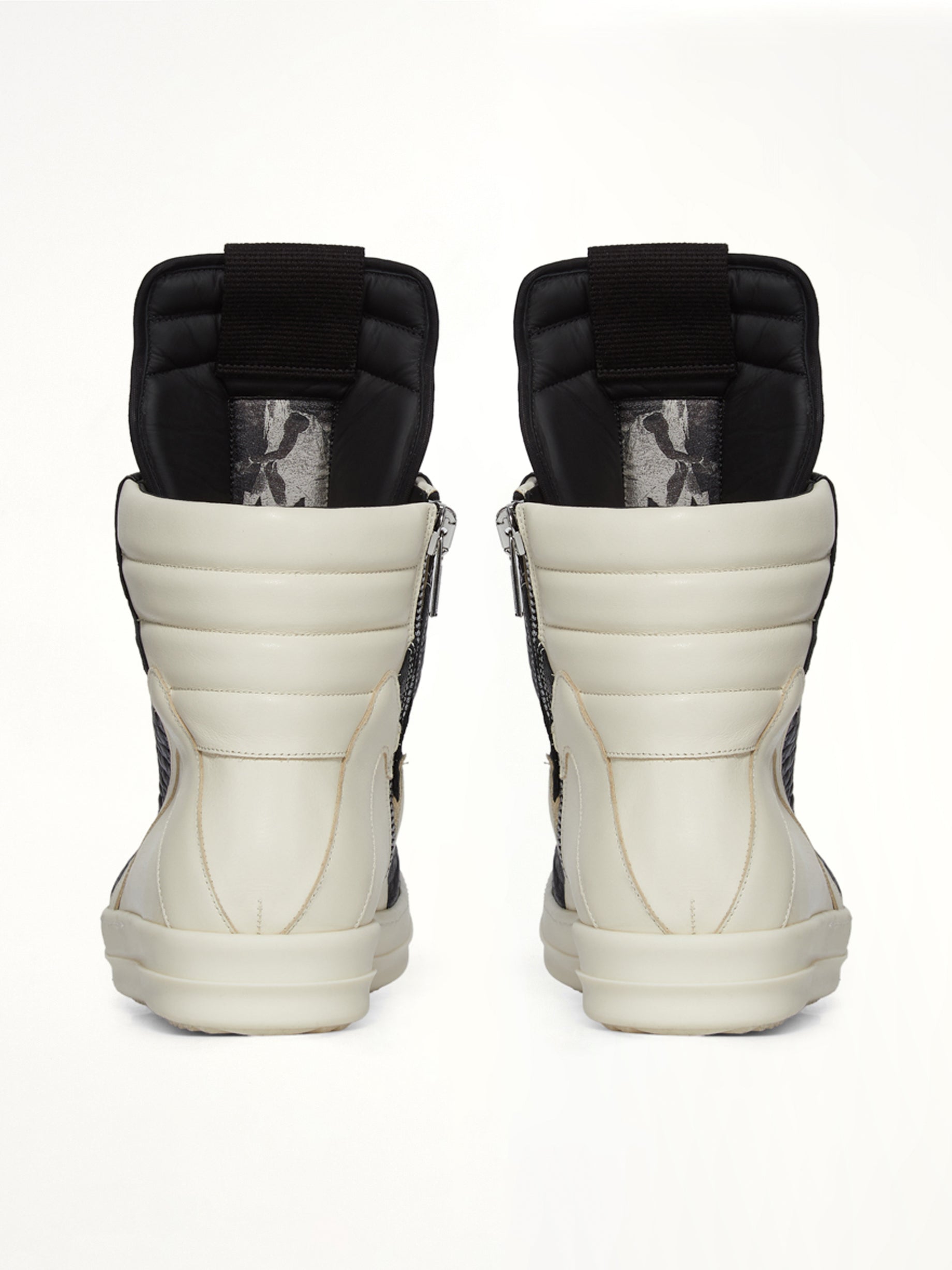 Geobasket Heel Sneaker in Black/Milk
