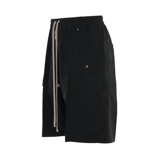 Cargobela Woven Shorts in Black