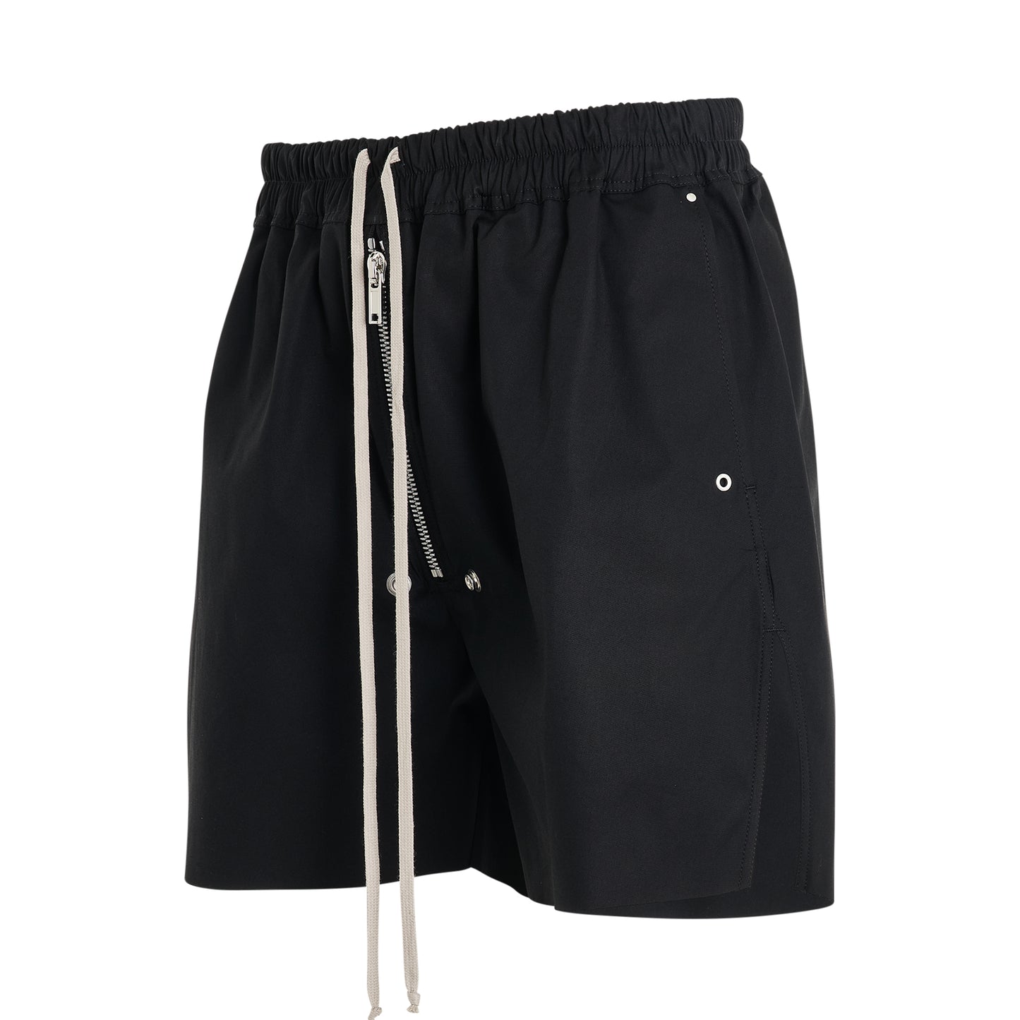 Heavy Cotton Boxers Shorts in Black