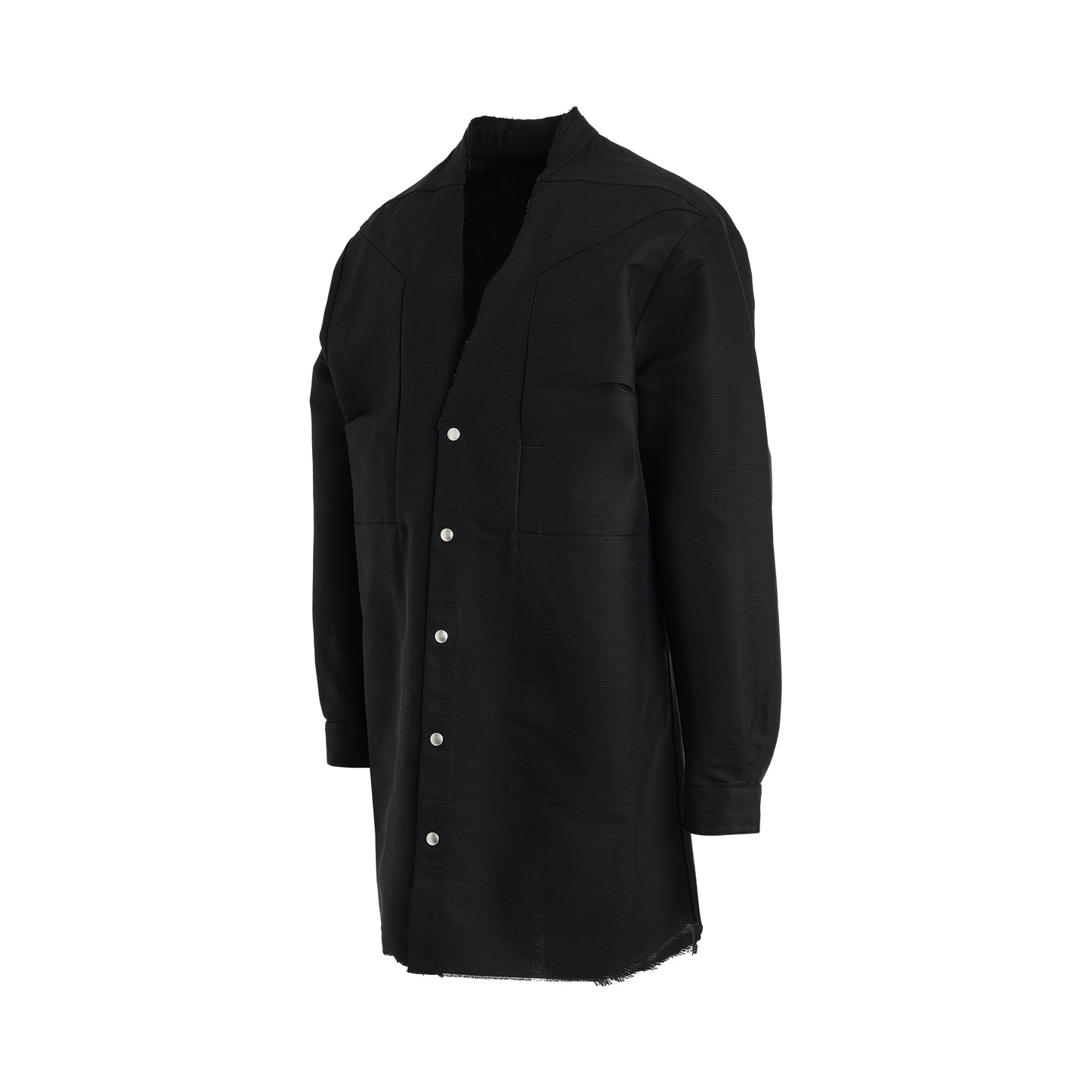 Strobe Jumbo Outershirt in Black