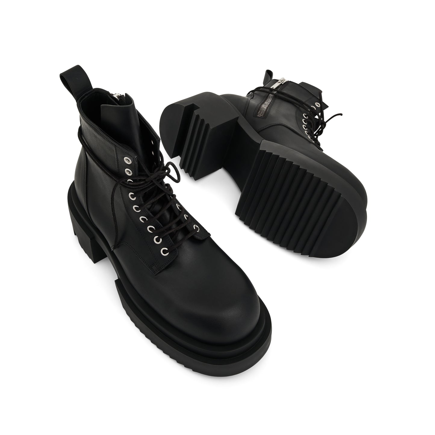 Low Army Bogun Boots in Black