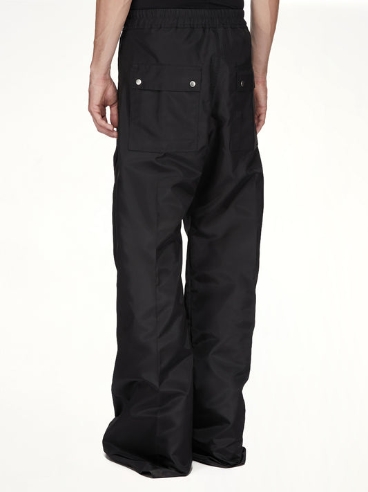Strapped Wide Bela Pants in Black