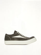 Vintage Sneaks in Euca/Milk Side View | RICK OWENS