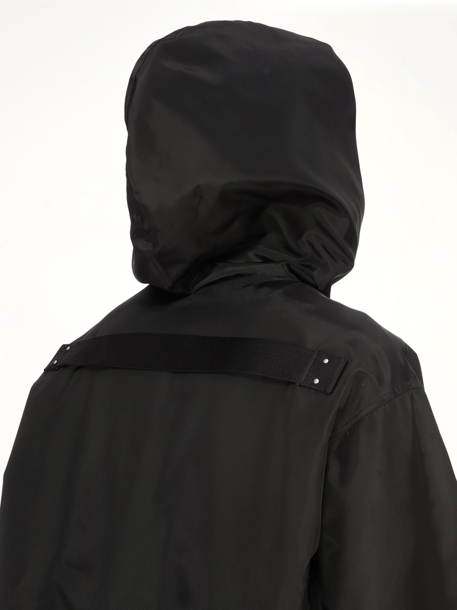 RICK OWENS , 
, Temple Tour Jacket in Black Full Reference from MARAIS