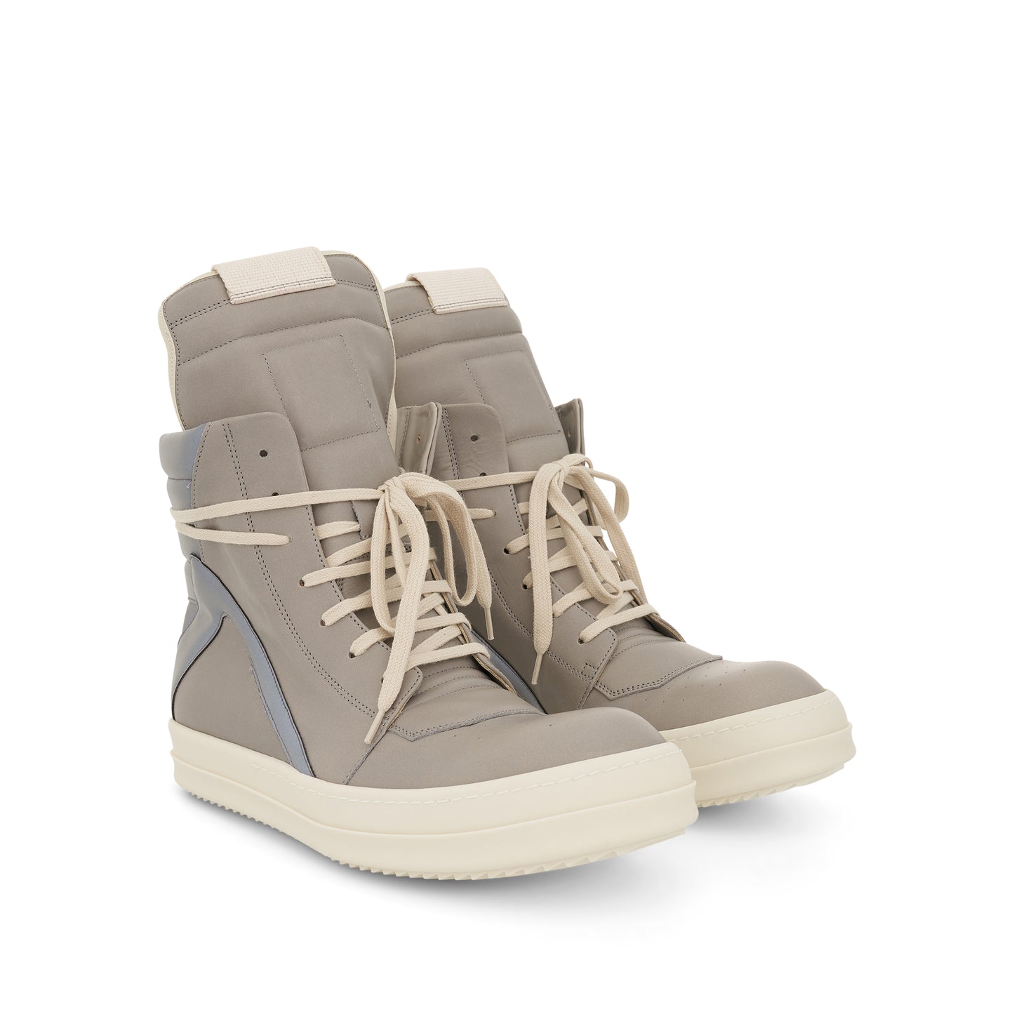 Geobasket Leather Sneaker in Pearl/Reflex