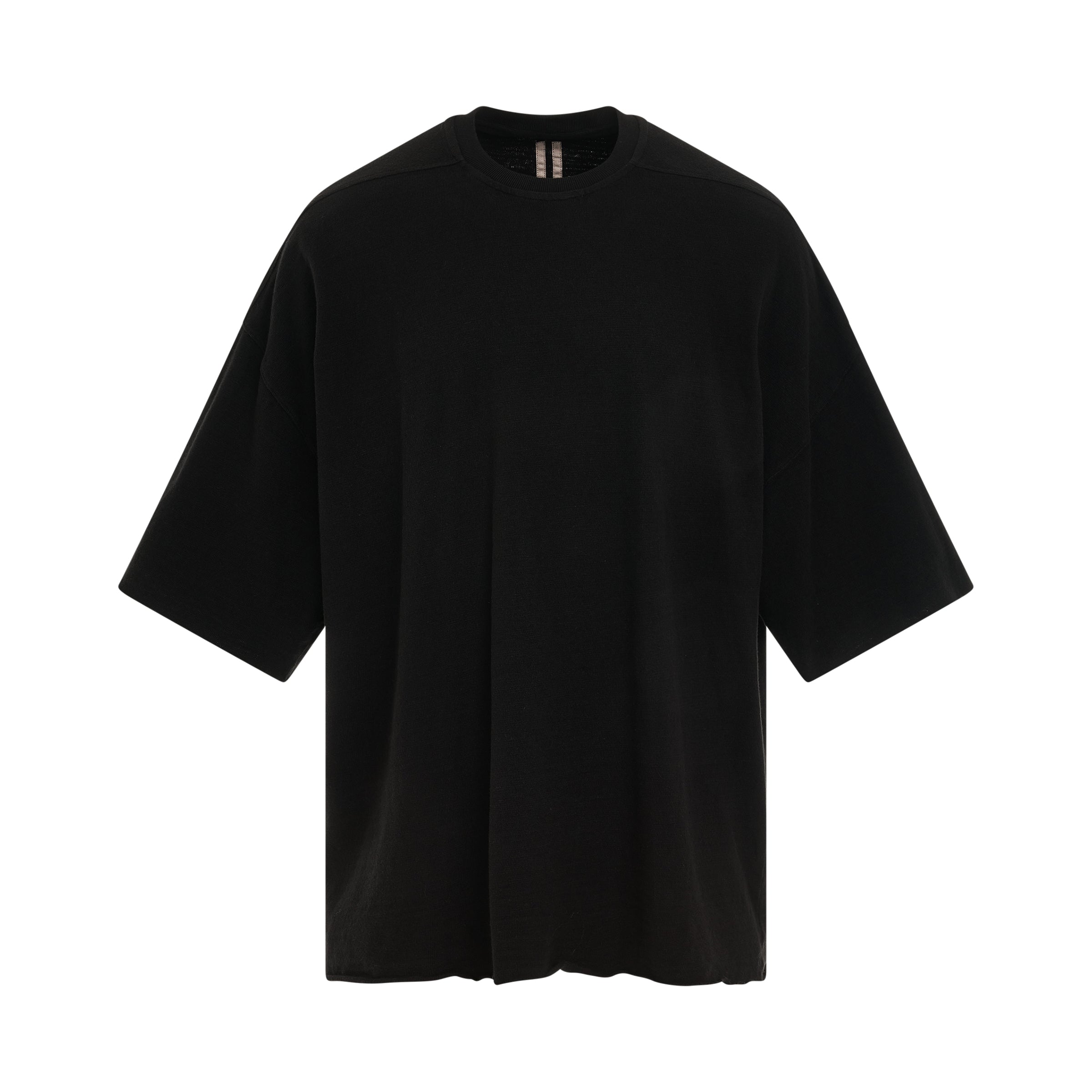 Tommy Oversize Cotton T-Shirt in Black