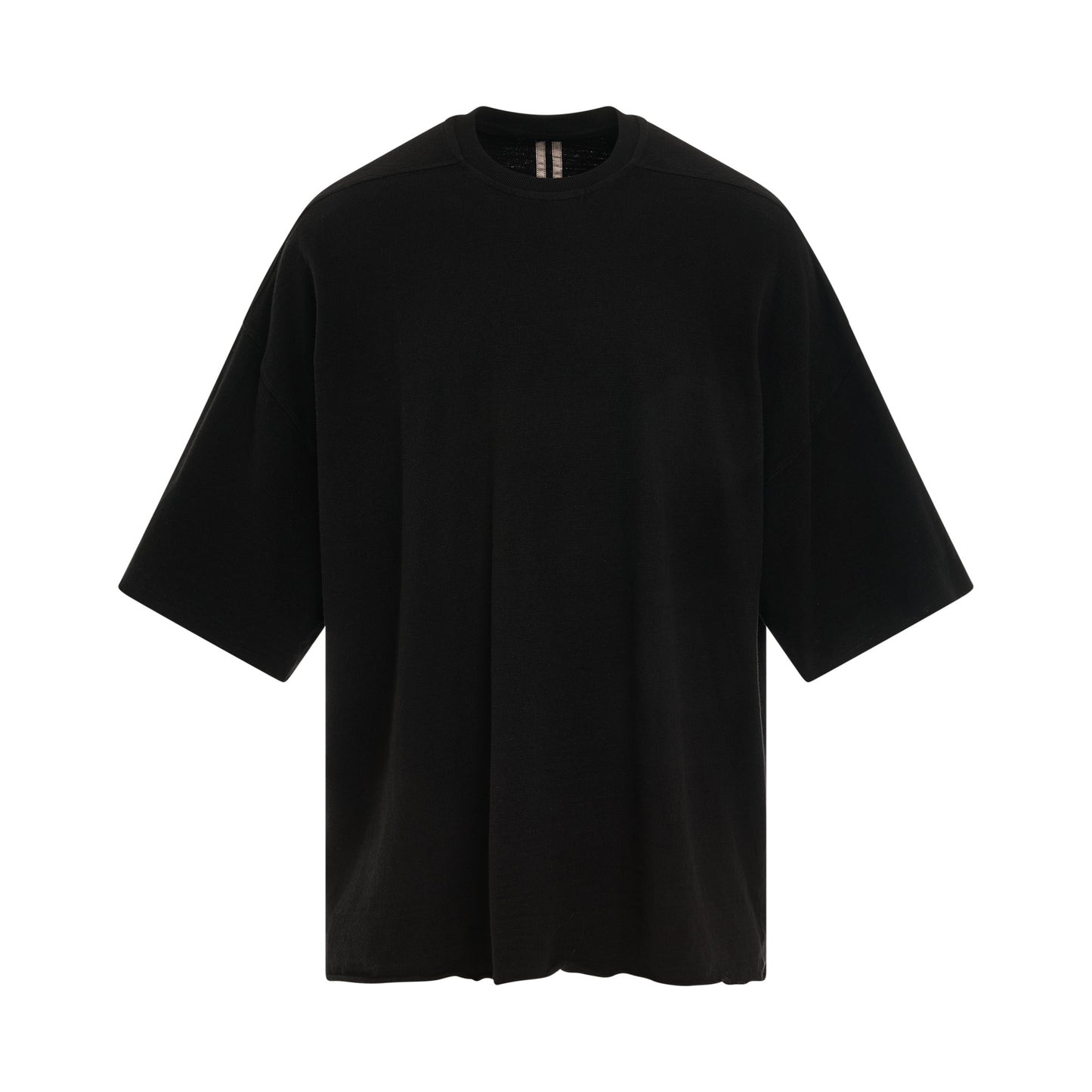 Tommy Oversize Cotton T-Shirt in Black