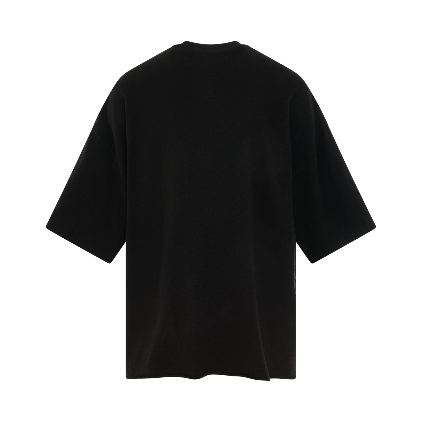 Tommy Oversize Cotton T-Shirt in Black