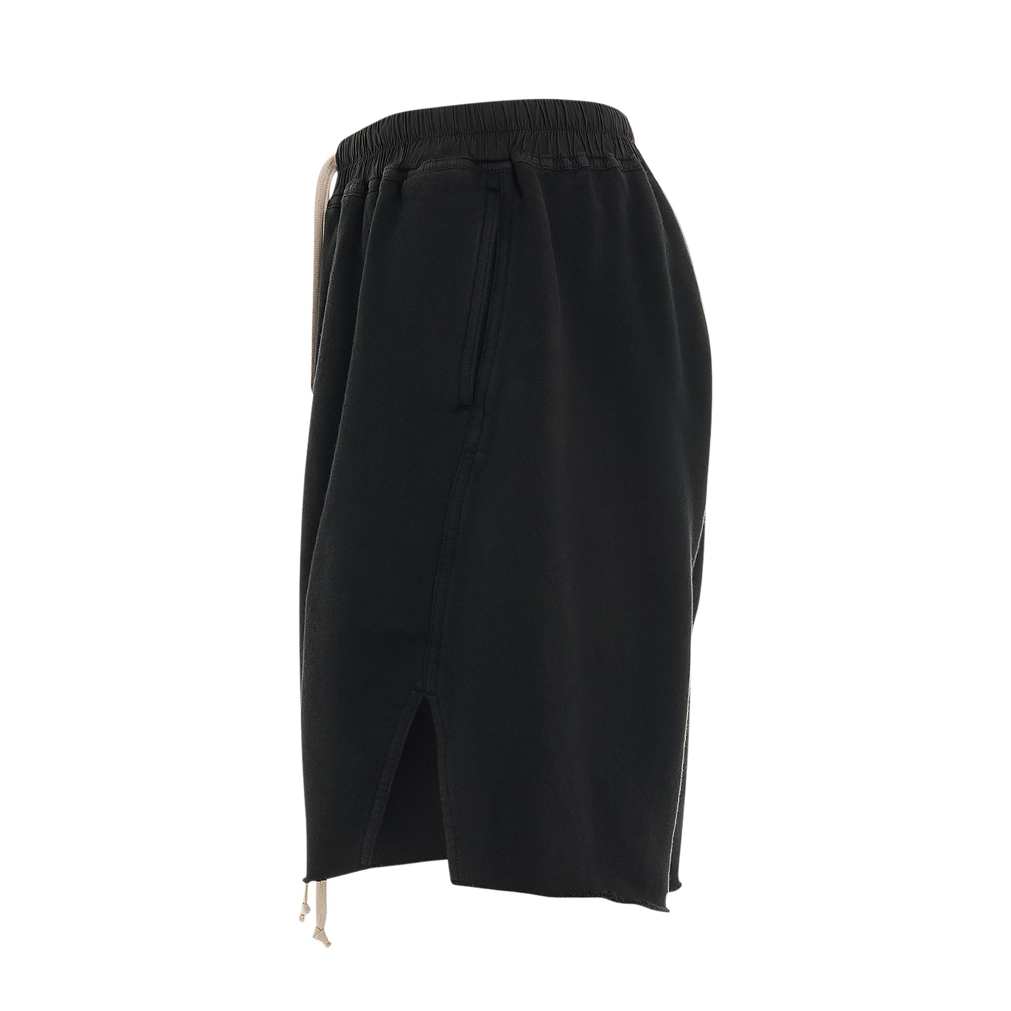 Pronged Boxers Sweat Shorts in Black