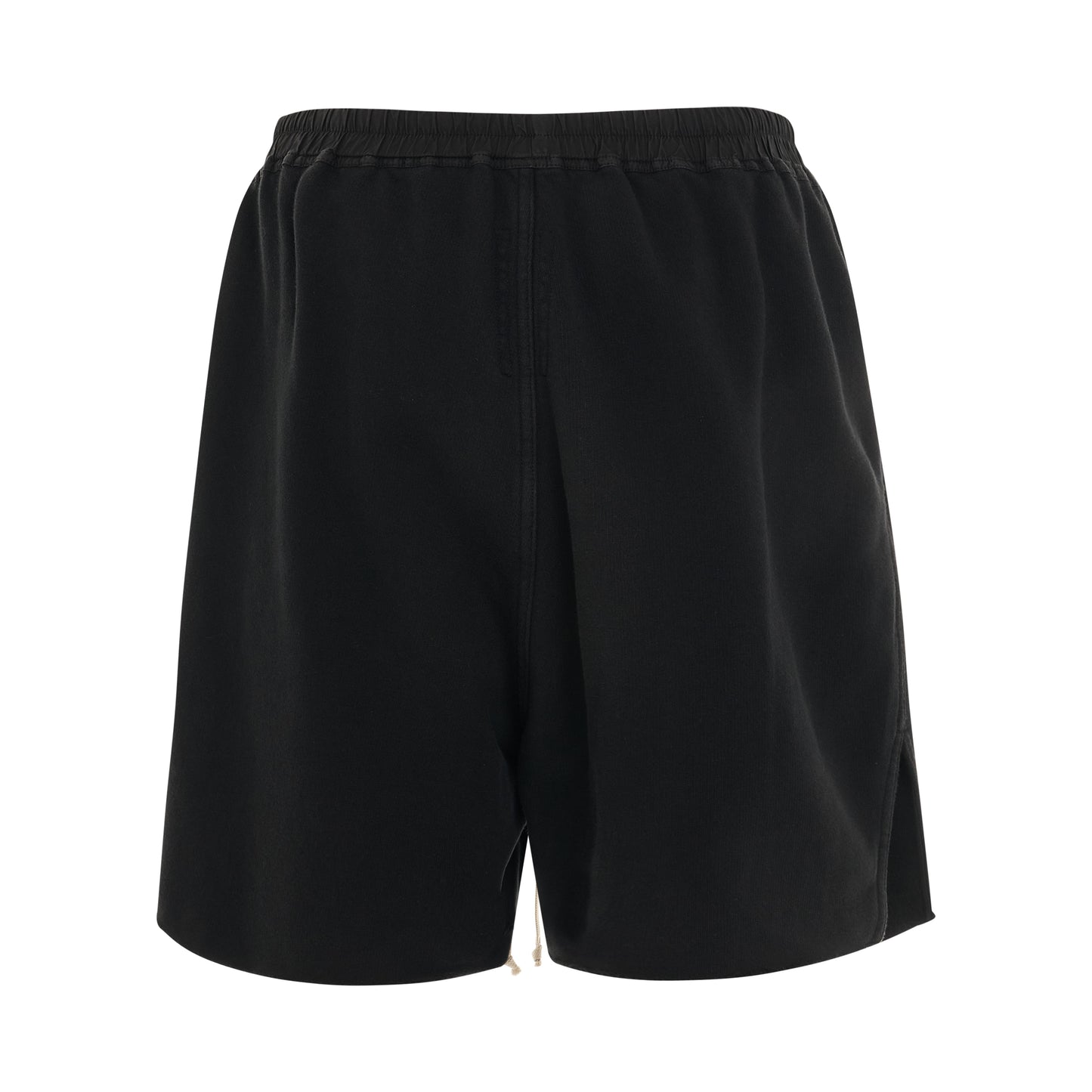 Pronged Boxers Sweat Shorts in Black