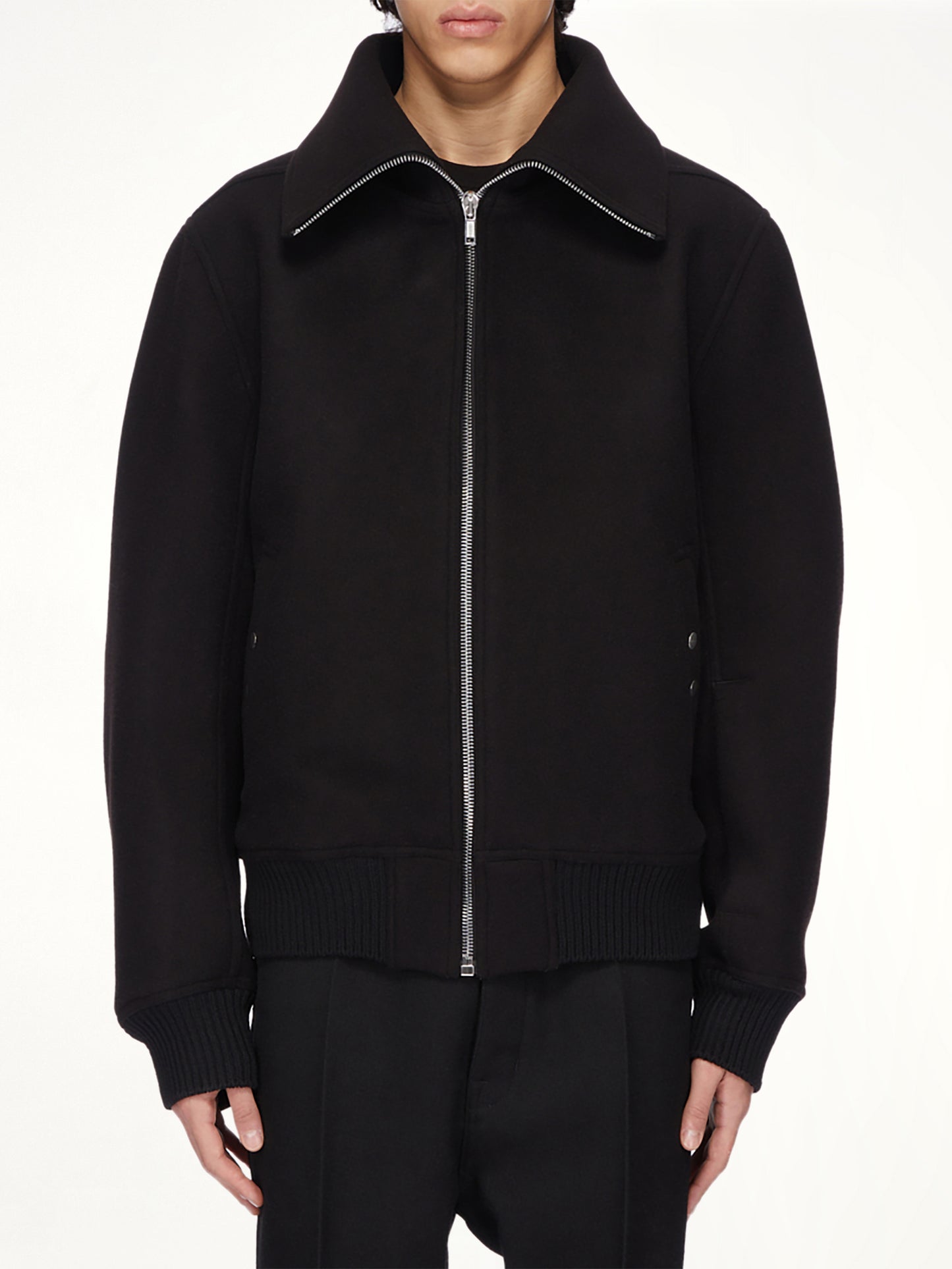 Dracucollar Jacket in Black