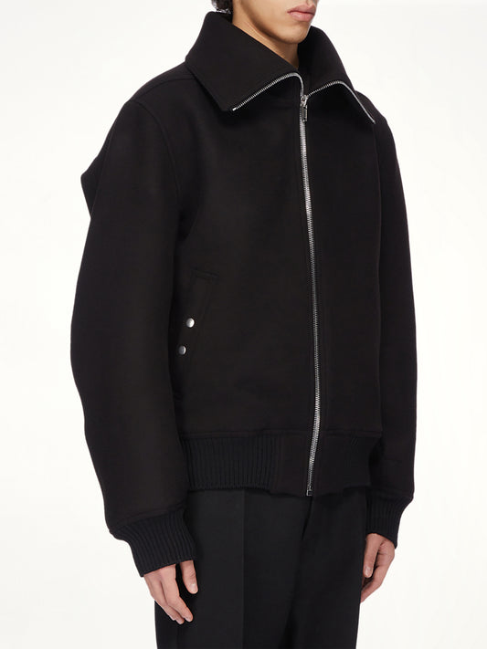 Dracucollar Jacket in Black