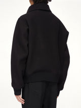 Dracucollar Jacket in Black