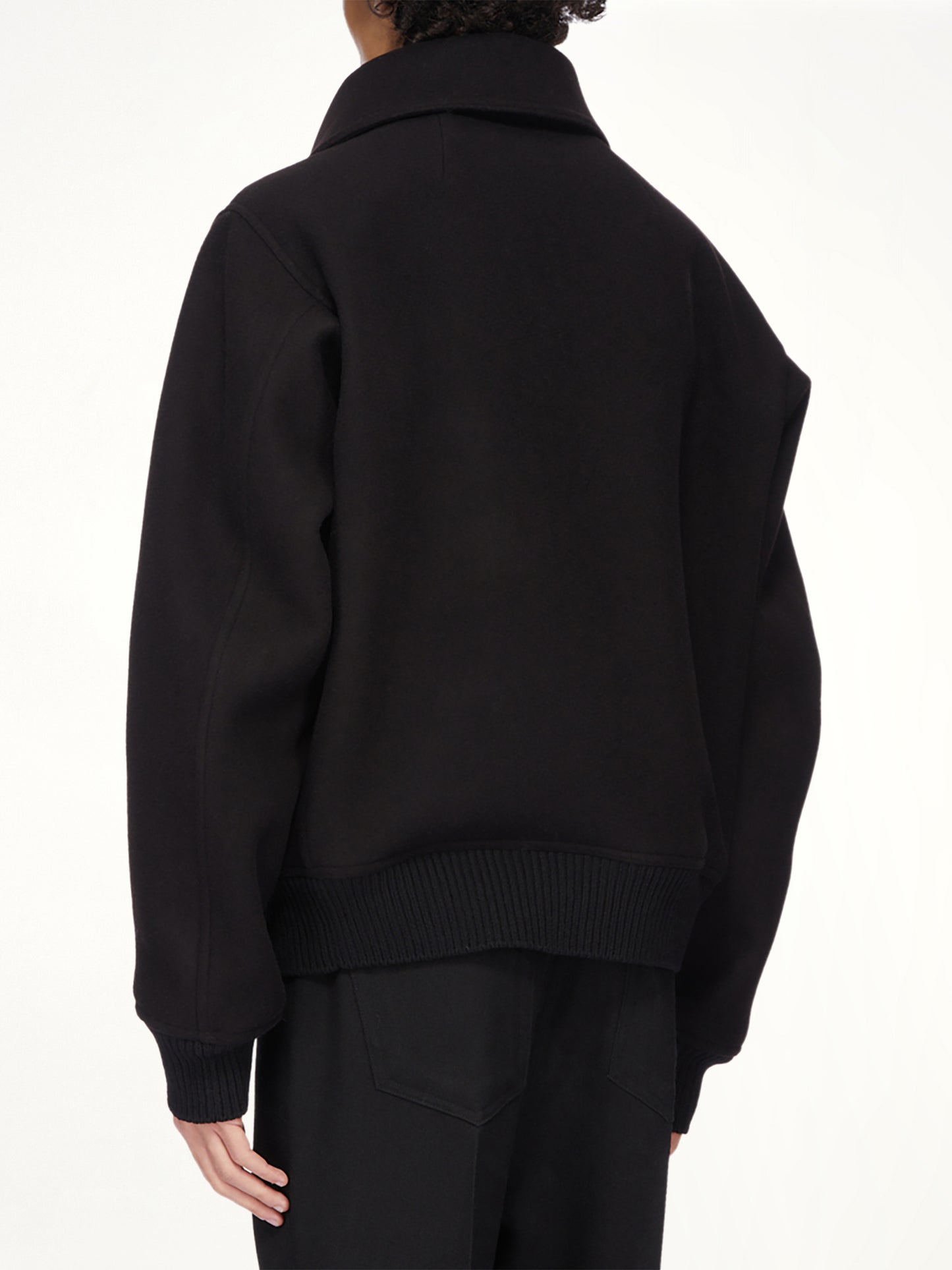 Dracucollar Jacket in Black