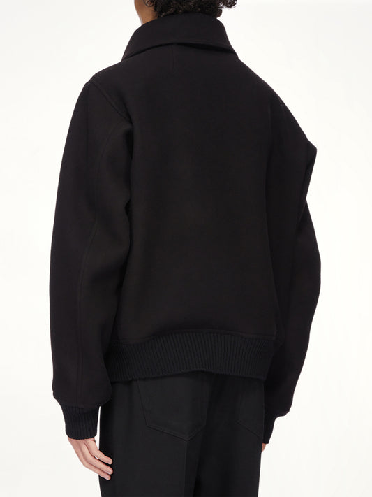 Dracucollar Jacket in Black