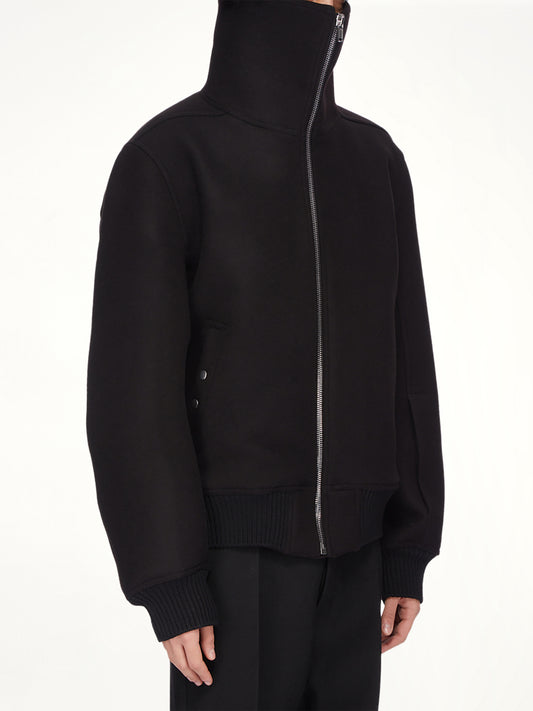 Dracucollar Jacket in Black