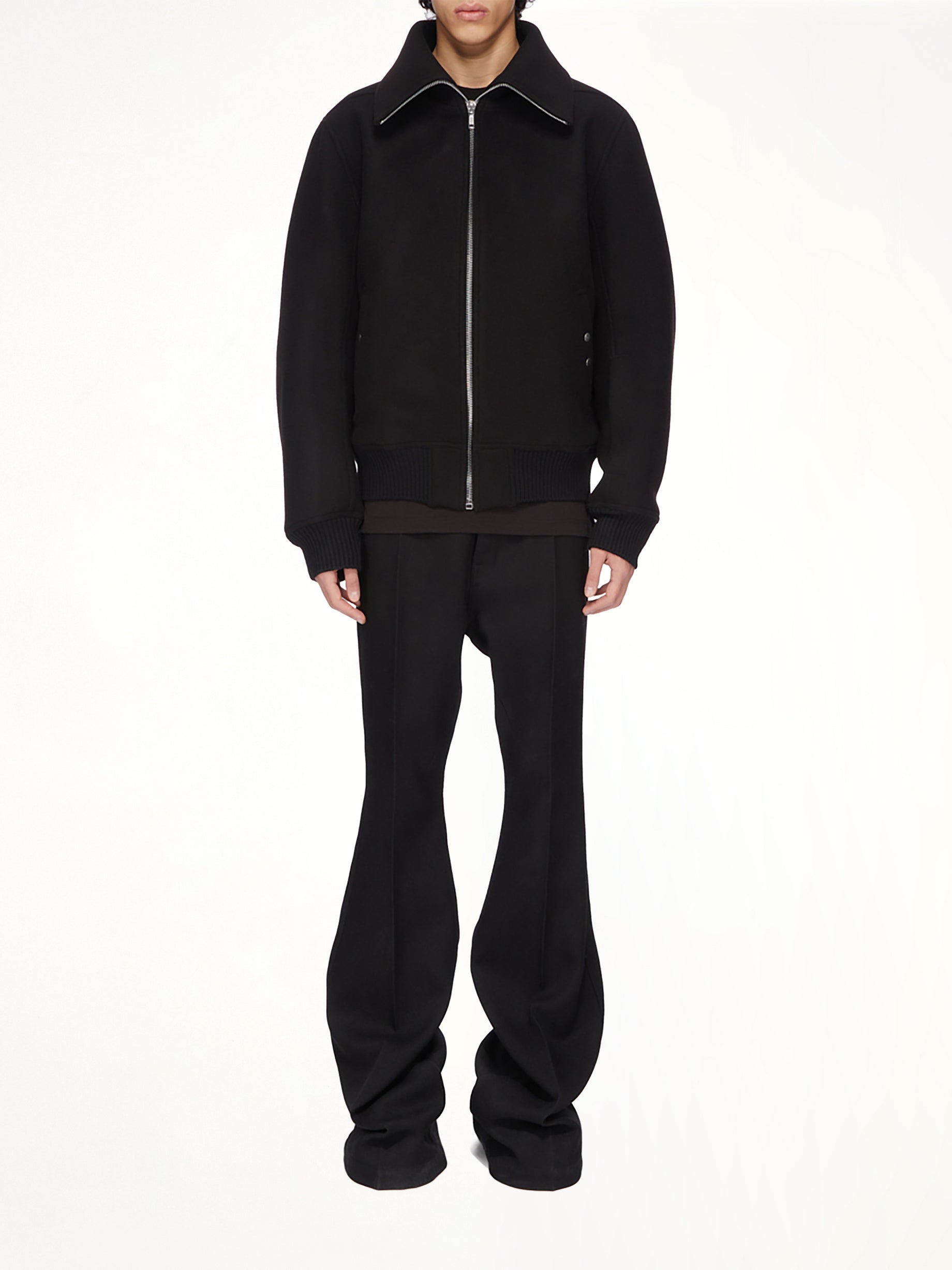 Dracucollar Jacket in Black