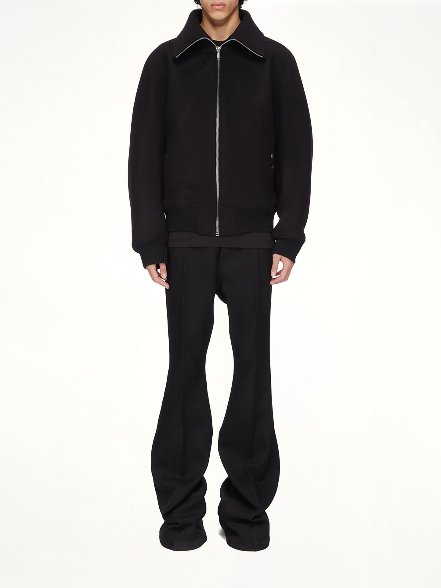 Dracucollar Jacket in Black