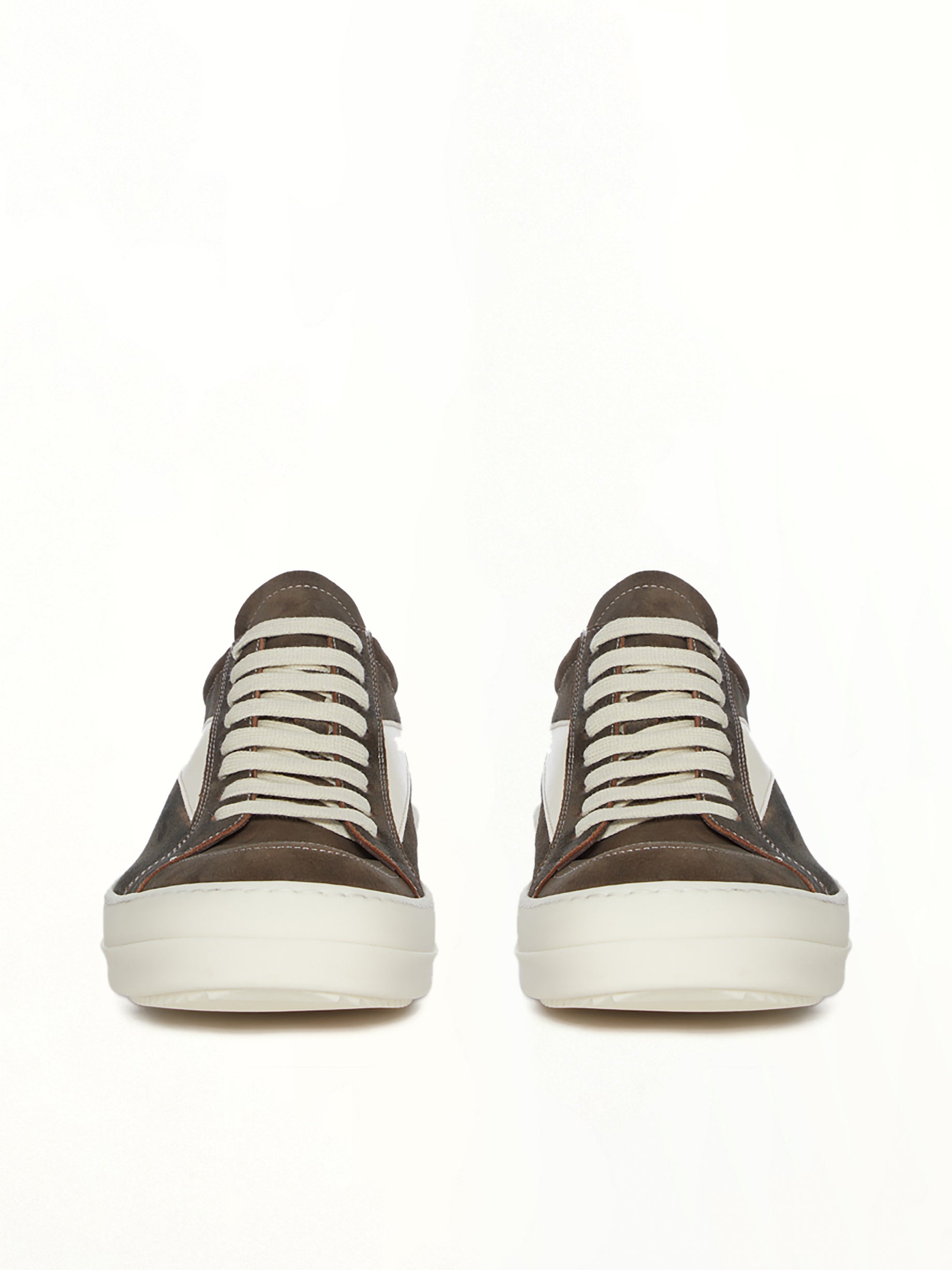 Vintage Sneaks in Indigo/Milk/Milk Back View | RICK OWENS