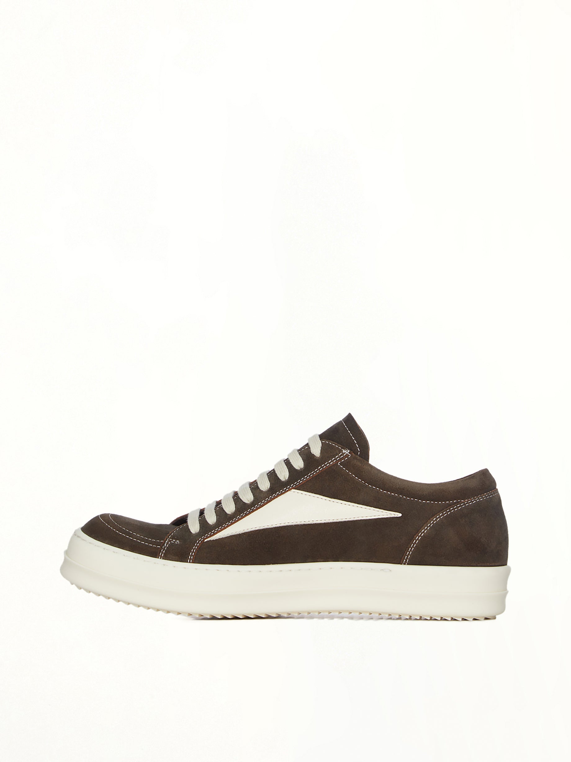 Vintage Sneaks in Indigo/Milk/Milk Top View | RICK OWENS