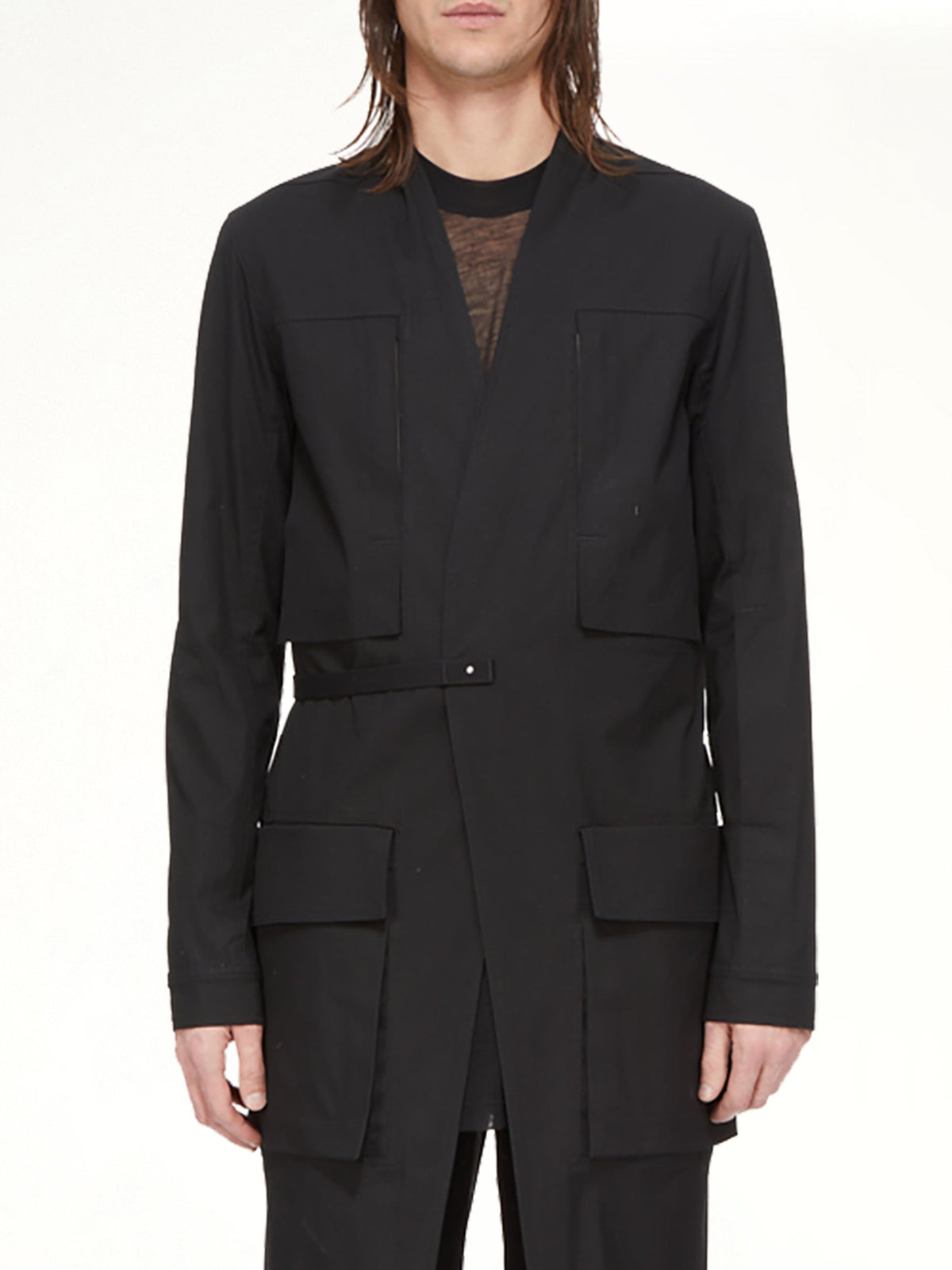 Lab Coat in Black