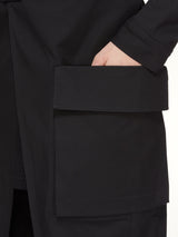 Lab Coat in Black