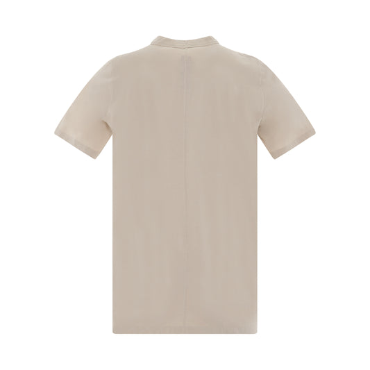 Classic Cotton Jersey Knit T-Shirt in Pearl