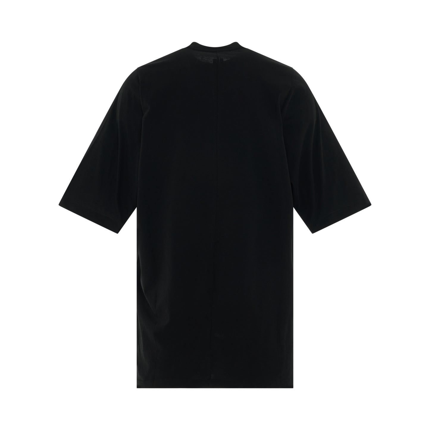 Crewneck Pocket Knit T-Shirt in Black