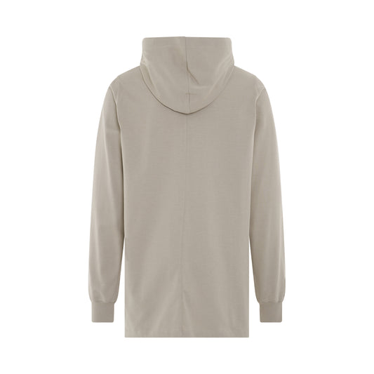 Knit Hoodie T-Shirt in Pearl