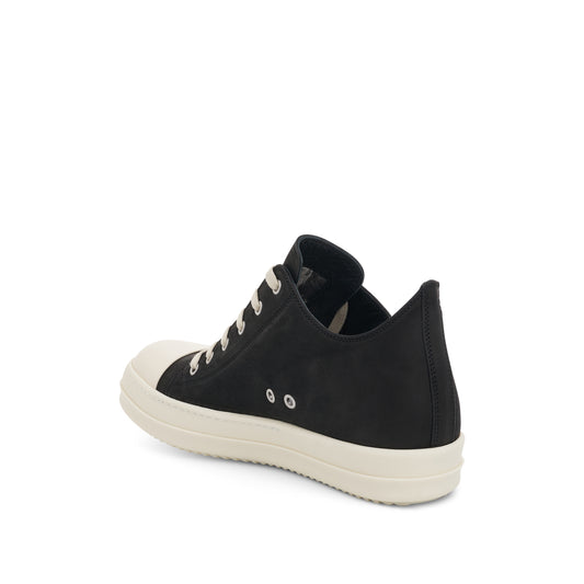 EDFU Greywolf Low Leather Sneakers in Black/Milk