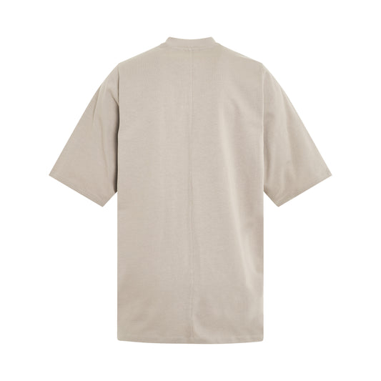 Ron Jumbo Short Sleeve T-Shirt in Pearl/Black