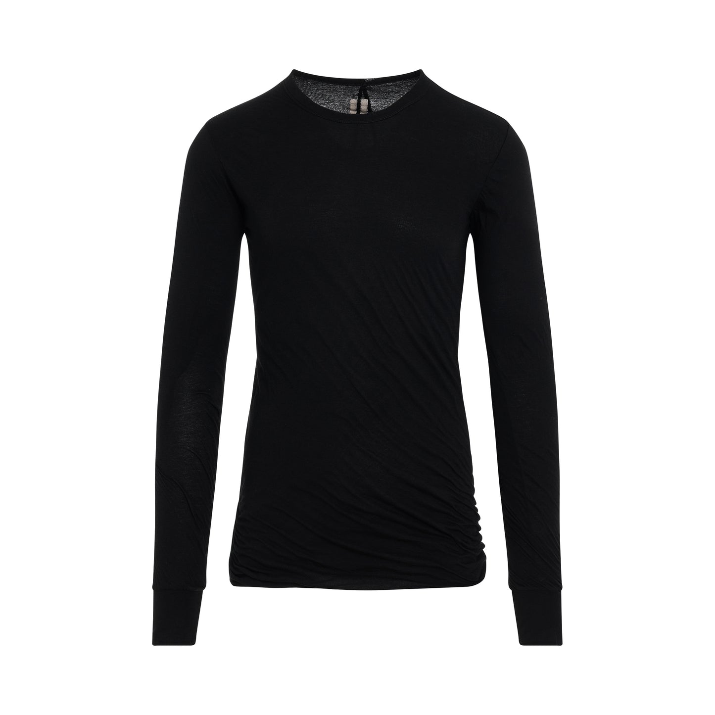 Double Long Sleeve T-Shirt in Black