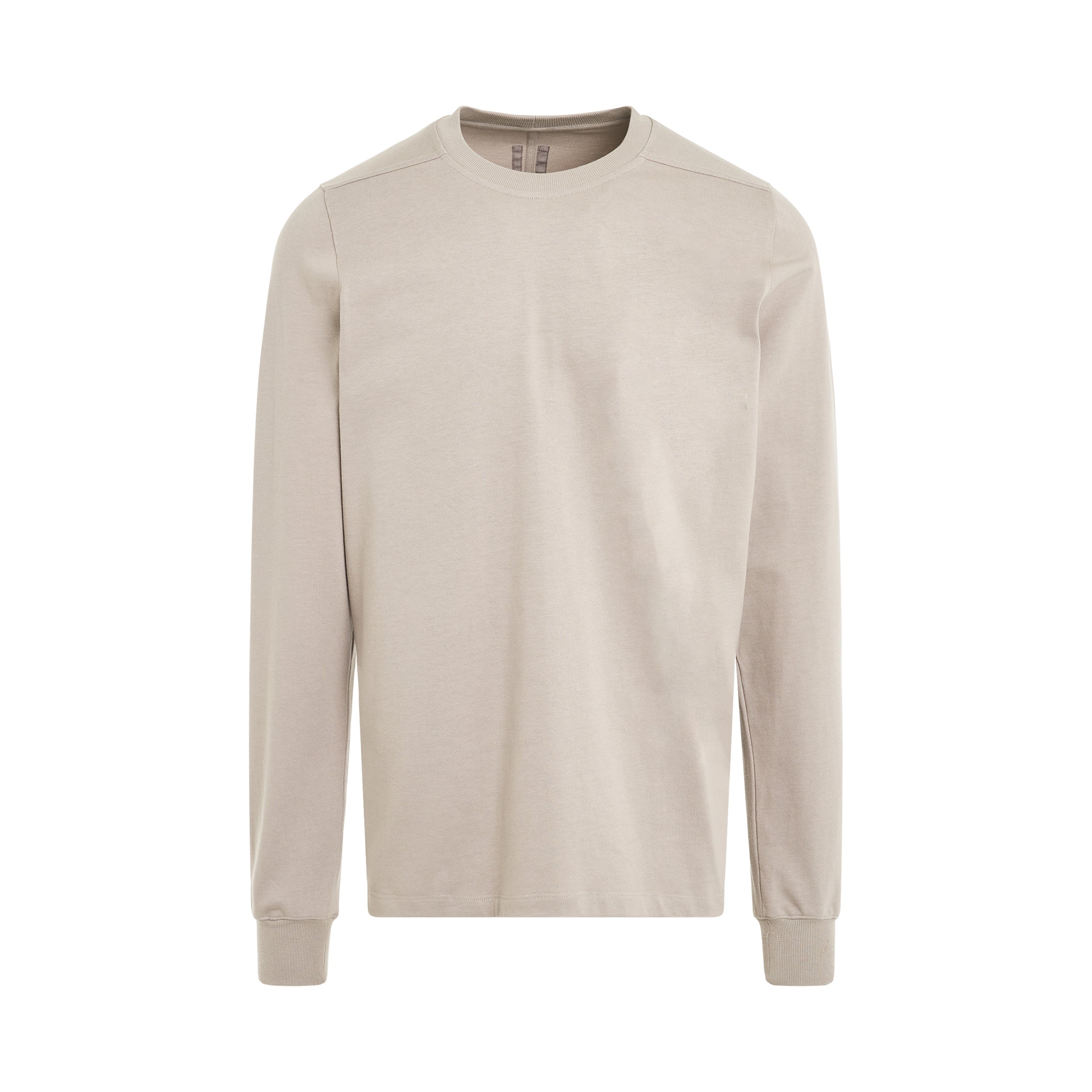 Long Sleeve Short Sweatshirt in Pearl