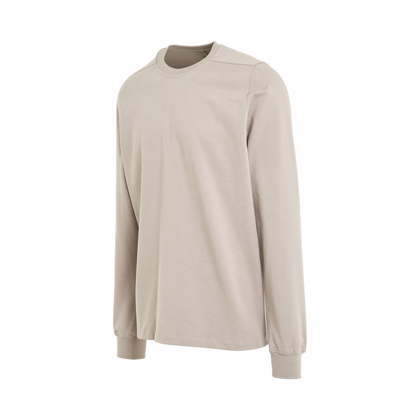 Long Sleeve Short Sweatshirt in Pearl