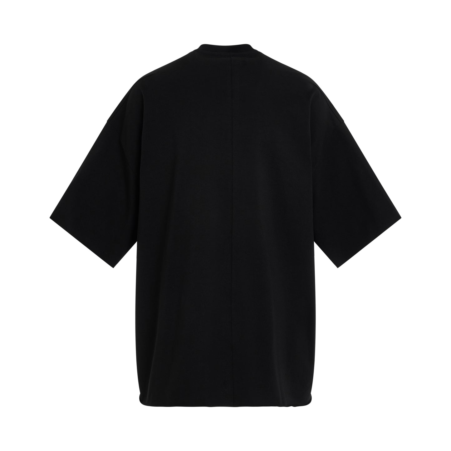 Heavy Jersey Tommy T-Shirt in Black