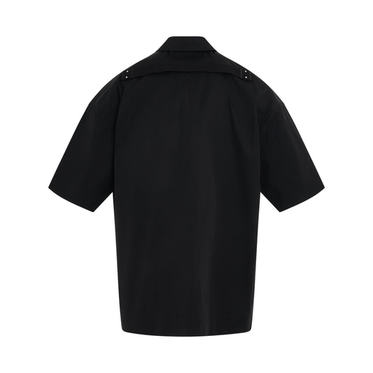 Heavy Cotton Magnum Tommy Shirt in Black