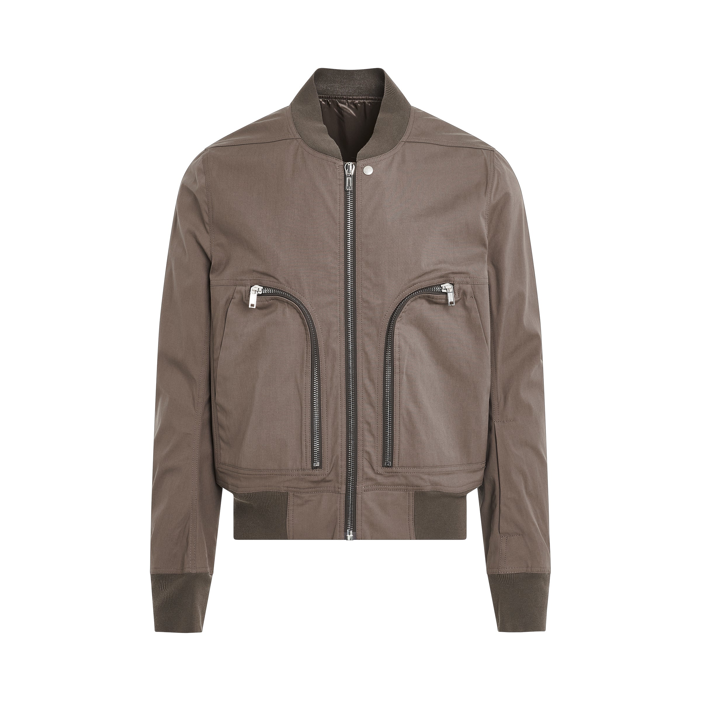 Heavy Cotton Bauhaus Flight Jacket in Dust