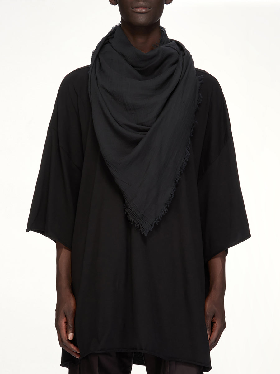 Kika Mega 140x200 Scarf in Black