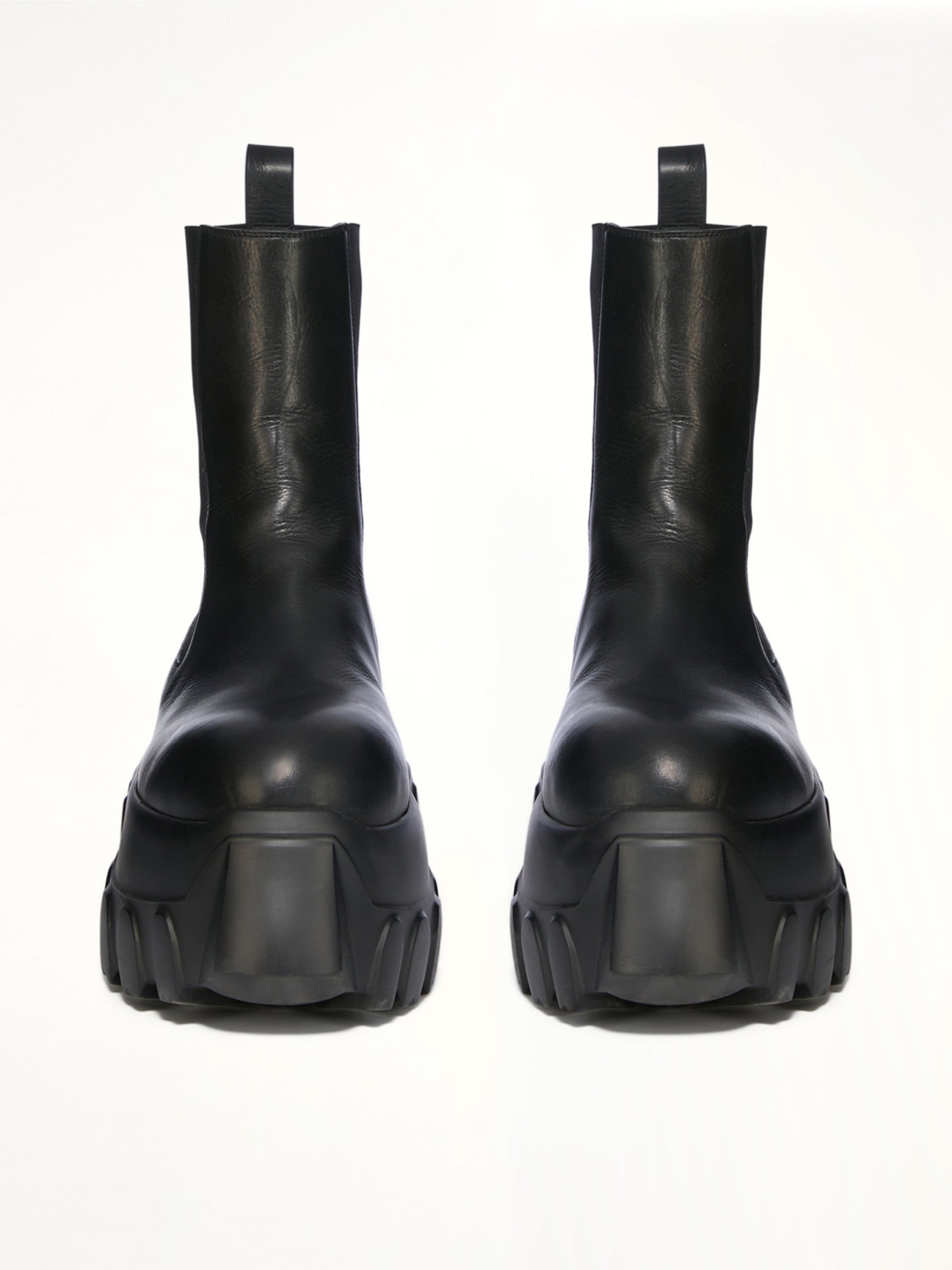 Beatle Mega Tractor in Black Front View | RICK OWENS