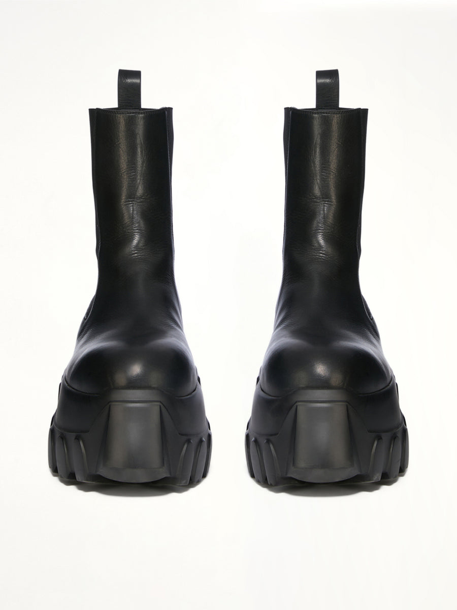 Beatle Mega Tractor in Black Front View | RICK OWENS