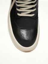 Mega Bumper Geobasket in Black/Milk  | RICK OWENS
