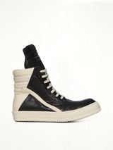 Geobasket in Black/Milk Side View | RICK OWENS