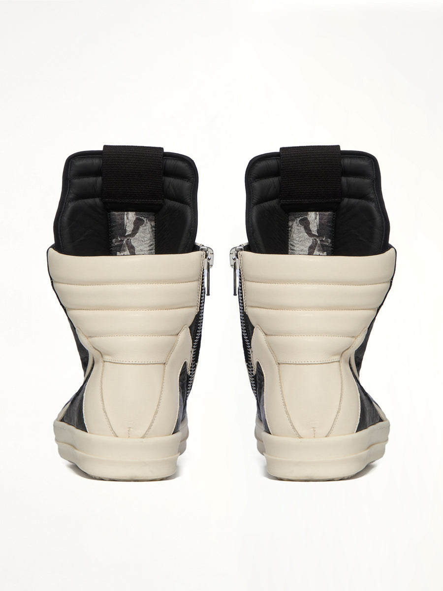 Geobasket in Black/Milk  | RICK OWENS