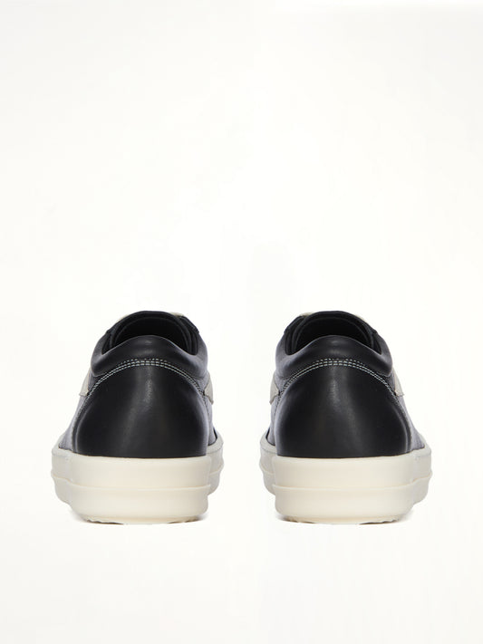 Vintage Calf Sneaks in Black/Milk