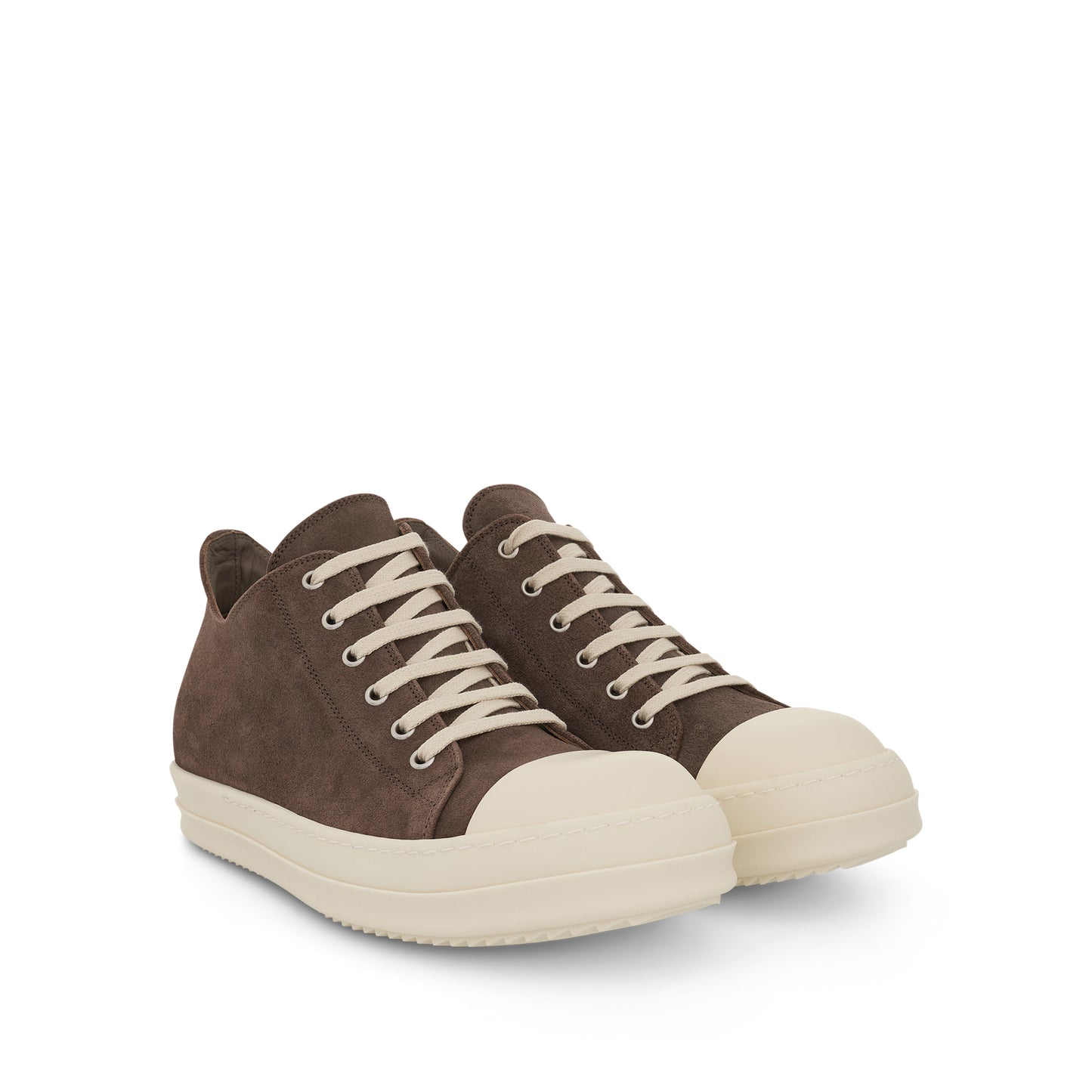 Strobe Low Leather Sneaker in Dust/Milk